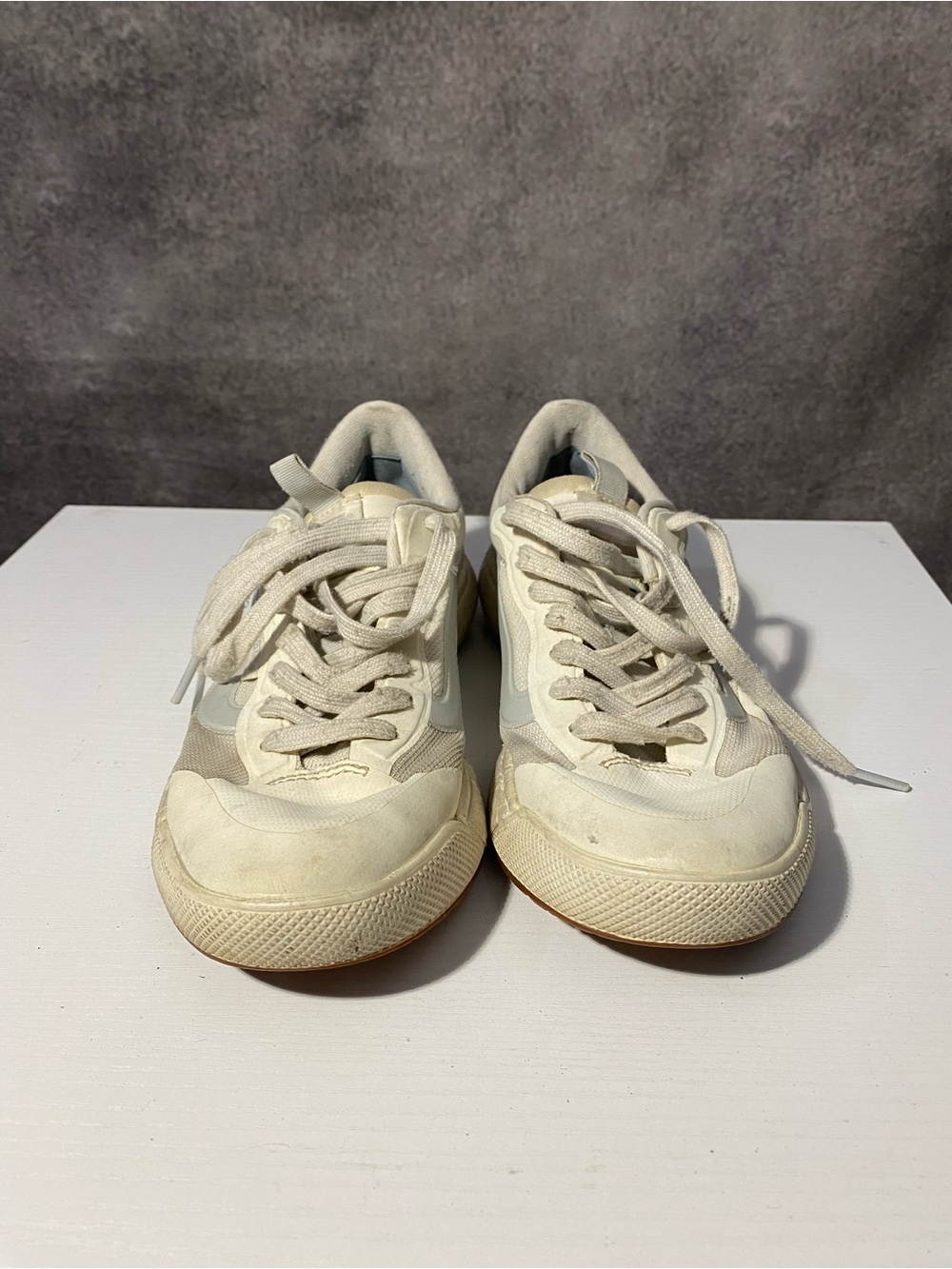 Vans UltraRange EXO Off White Silver Sneakers Womens Size 6.5 Mens 5 Shoes⁠ - Picture 1 of 7